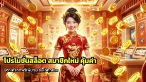 โปรโมชั่นสล็อต สมาชิกใหม่