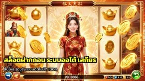 สล็อตฝากถอน ระบบออโต้